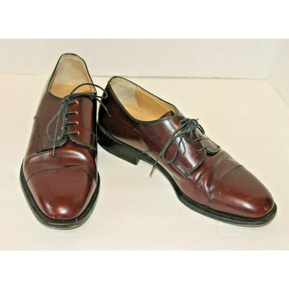 Principe Di Bologna Shoes Brown Leather Made In Italy Handcrafted Mens 43 US 9